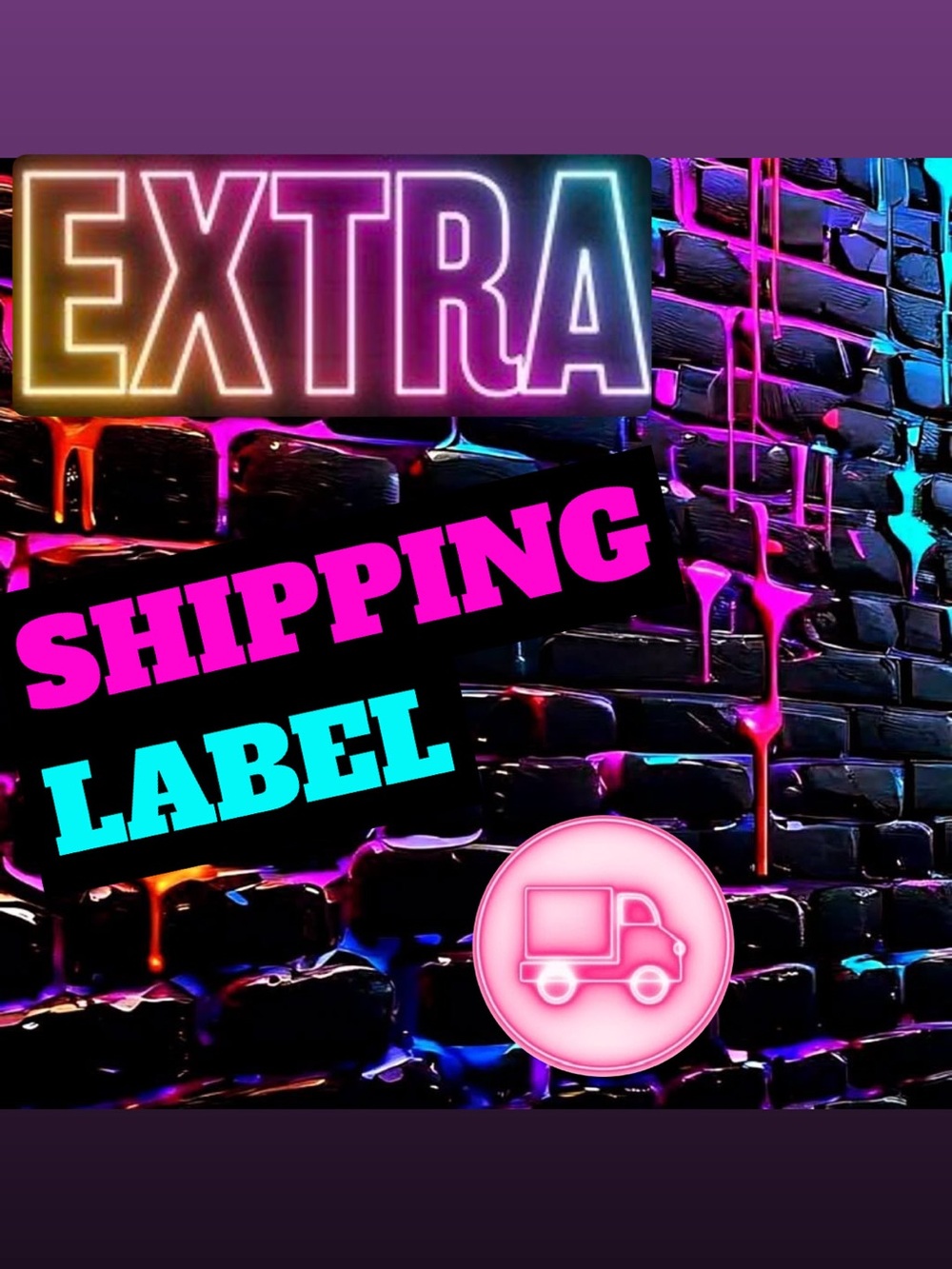 Extra Shipping Label for Orders over 5 lbs